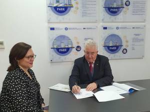 Valoarea totală a contractului prin PNRR semnat de primarul Ion Lungu la București este de  6.297.363,98 lei inclusiv TVA