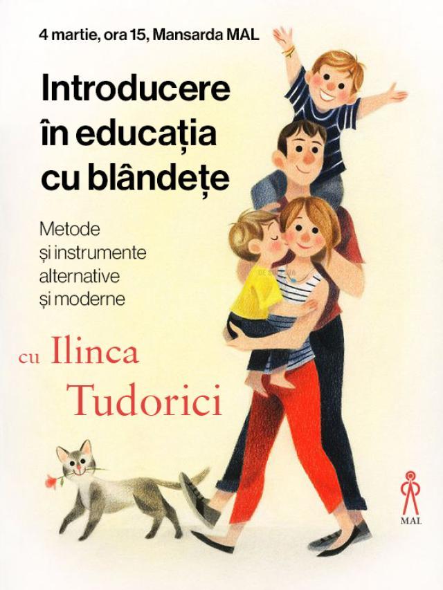 Conferință gratuită cu trainerul în pedagogii alternative Ilinca Tudorici, la Muzeul Arta Lemnului