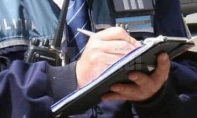 Polițiștii au venit cu nota de plată pentru un fugar de poliție care nu are nici permis de conducere