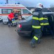 Trei adulți și doi minori au ajuns la spital în urma coliziunii a două mașini în pasul Mestecăniș