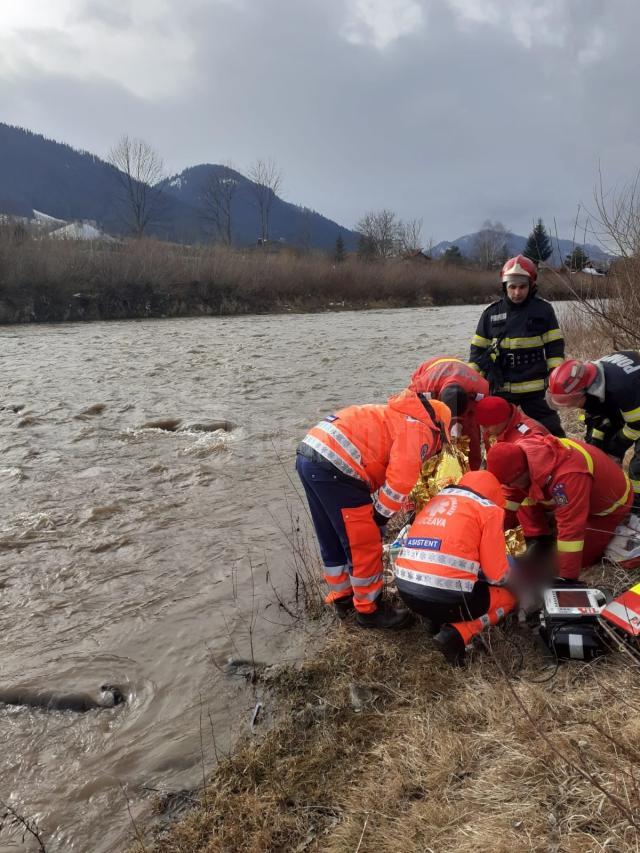 Fetița a fost găsită la o distanță de 3 kilometri de locul în care a căzut în apă