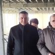 Gheorghe Flutur alături de primarul din Siret, Adrian Popoiu, și prorectorul USV Mihai Dimian