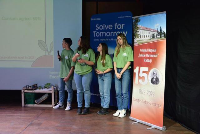 Victorie pentru elevii de la Rădăuți, la concursul de proiecte inovative al gigantului Samsung