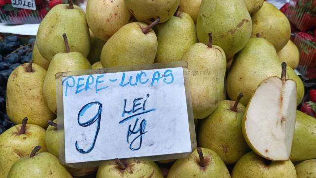  - Prețuri piperate la legumele și fructele din piață