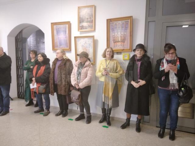 Vernisajul expoziției de pictură semnată de Dimitrie Roman, la Muzeul de Istorie Suceava