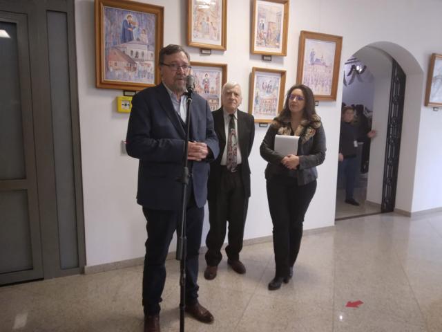 Vernisajul expoziției de pictură semnate de Dimitrie Roman, la Muzeul de Istorie Suceava