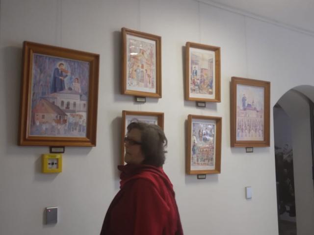 Public numeros și multă emoție la vernisajul expoziției de pictură semnate de Dimitrie Roman, la Muzeul de Istorie Suceava