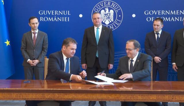 Gheorghe Flutur a semnat proiectul pentru construcția a 200 de kilometri de piste de bicicletă în prezența premierului Nicolae Ciucă