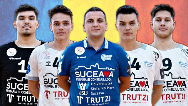 CSU din Suceava va avea 5 reprezentanți la următoarea acțiune a lotului de tineret