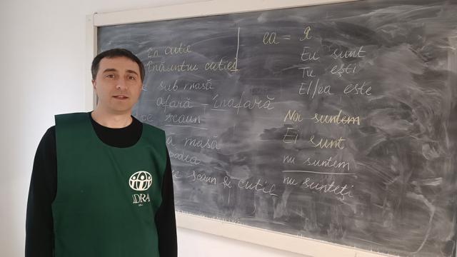 Iosif este unul din refugiații ucraineni din Suceava