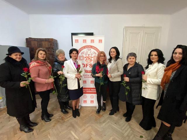 Tur de forță al Larisei Blanari la organizațiile de femei PSD din județ