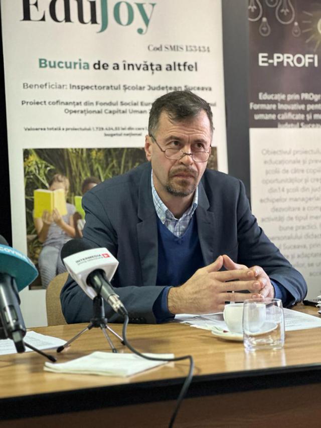 Gabriel Matei - inspector școlar adjunct IŞJ Suceava