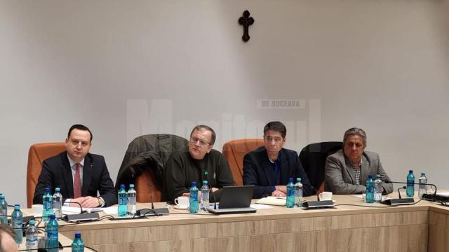 La Consiliul Județean Suceava a avut loc o ședință pentru analiza stadiului proiectului autostrăzii de la Pașcani la Siret