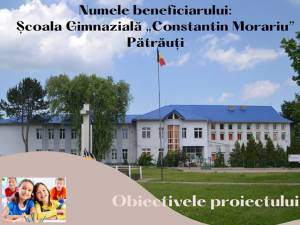Proiectul „Acces la educație pentru toți”, la Școala Gimnazială Pătrăuți