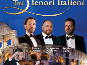 Spectacolul „Trei tenori italieni”, pe scena Casei de Cultură a Sindicatelor Suceava