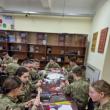 Elevii militari au participat la „Atelierul de mărțișoare!”. Foto elev sergent Maria Găină