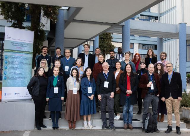 Grup de participanţi la Conferinţa Internaţională de Neuroestetică
