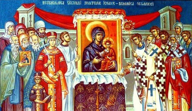 Harul icoanei sfinte ne îndumnezeiește prin rugăciunea în fața ei