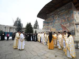 Mănăstirea Voroneț, în Duminica Ortodoxiei Foto Constantin Ciofu