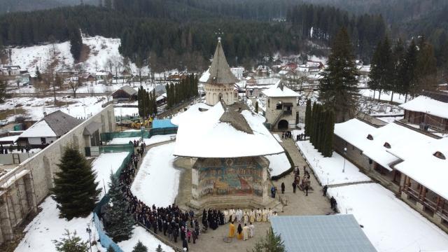 Mănăstirea Voroneț, în Duminica Ortodoxiei Foto Constantin Ciofu