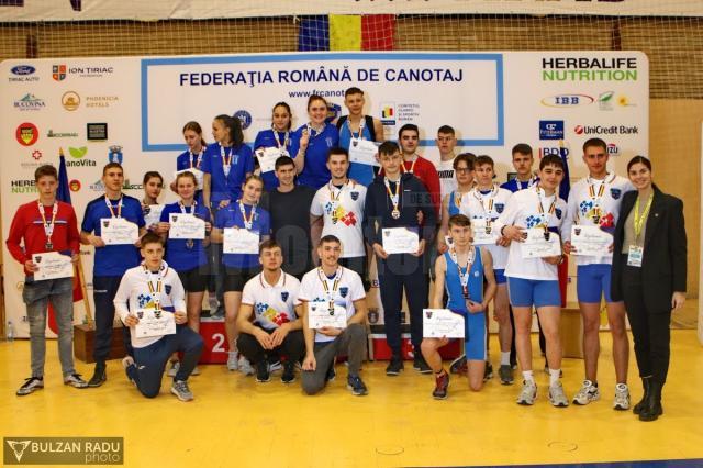 Canotorii de la CSM Suceava s-au remarcat la Nationalele de Ergometru