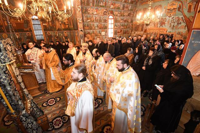 Mănăstirea Voroneț, în Duminica Ortodoxiei. Foto Constantin Ciofu