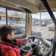 Măriuța Spătaru - prima femeie șofer de autobuz angajată la TPL Suceava