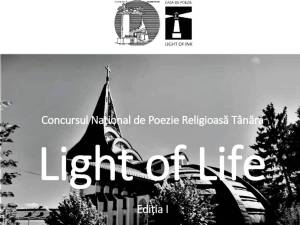 Concursul de poezie religioasă tânără „Light of life”, ediția I