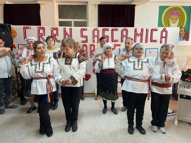 „Sărbătoarea Mărțișorului”, spectacol dedicat femeilor din Centrul de Recuperare Sasca Mică