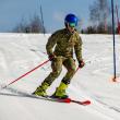 Competiție spectaculoasă de schi, cu elevii Colegiului Militar Câmpulung. Foto Laurențiu Sbiera