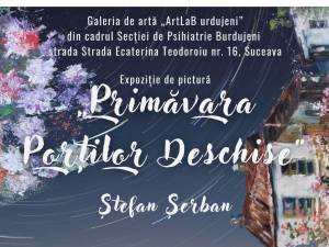 Lucrări ale artistului plastic Ștefan Șerban vor fi expuse la Galeria de Artă a Spitalului de Psihiatrie Burdujeni