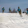 Competiție spectaculoasă de schi, cu elevii Colegiului Militar Câmpulung
