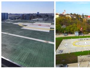Cele două heliporturi finalizate și nedate în folosință la Suceava și Siret