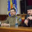 Protosinghelul Hrisostom Ciuciu, ieromonah la Mănăstirea Putna, a conferențiat în fața ...