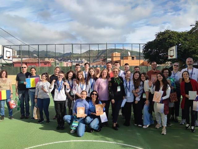 Elevi și profesori ai Școlii „Ion Creangă”, în Tenerife, în cadrul unui proiect Erasmus+