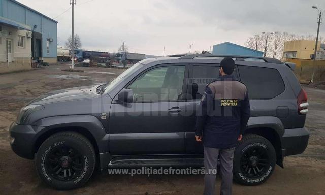 Autoturismul a intrat în custodia Poliției de Frontieră