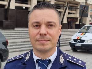 Comisarul-șef Ionuț Epureanu, din cadrul Inspectoratului de Poliție Județean Suceava