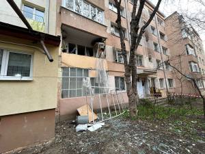 Apartamentul în care s-a produs explozia a fost afectat grav