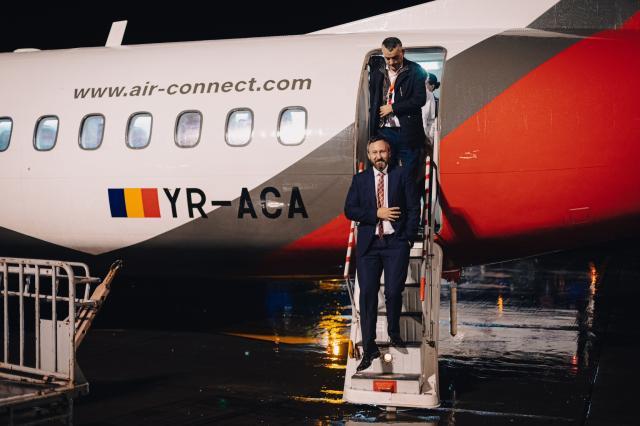 Compania românească AirConnect a început operarea zborurilor pe ruta Suceava – București și retur