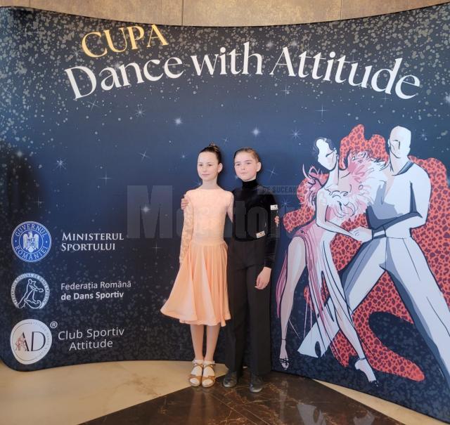 Dansatori suceveni pe podium la Cupa „Dance With Attitude”