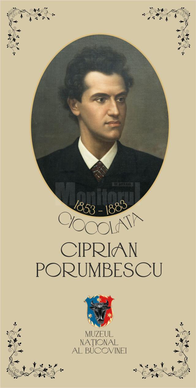 Magazinul de suveniruri al Muzeului de Istorie Suceava are la vânzare Ciocolata „Ciprian Porumbescu”