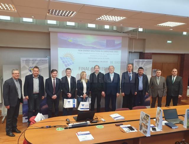 Universitatea „Ștefan cel Mare” din Suceava a organizat marți conferinţa finală în cadrul proiectului New Energy Solutions in Carpathian Area – NESiCA, HUSKROUA/1702/6.1/0014