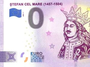 Bancnotă Euro Suvenir, dedicată Voievodului Ștefan cel Mare, lansată de Muzeul Național al Bucovinei