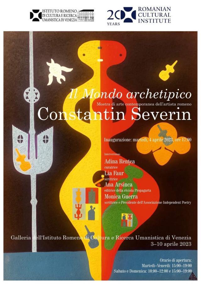 Artistul sucevean Constantin Severin expune artă contemporană la Veneția