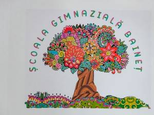 Pereții interiori ai Școlii Gimnaziale Baineț, pictați cu ajutorul Fundației Umanitare ASSIST