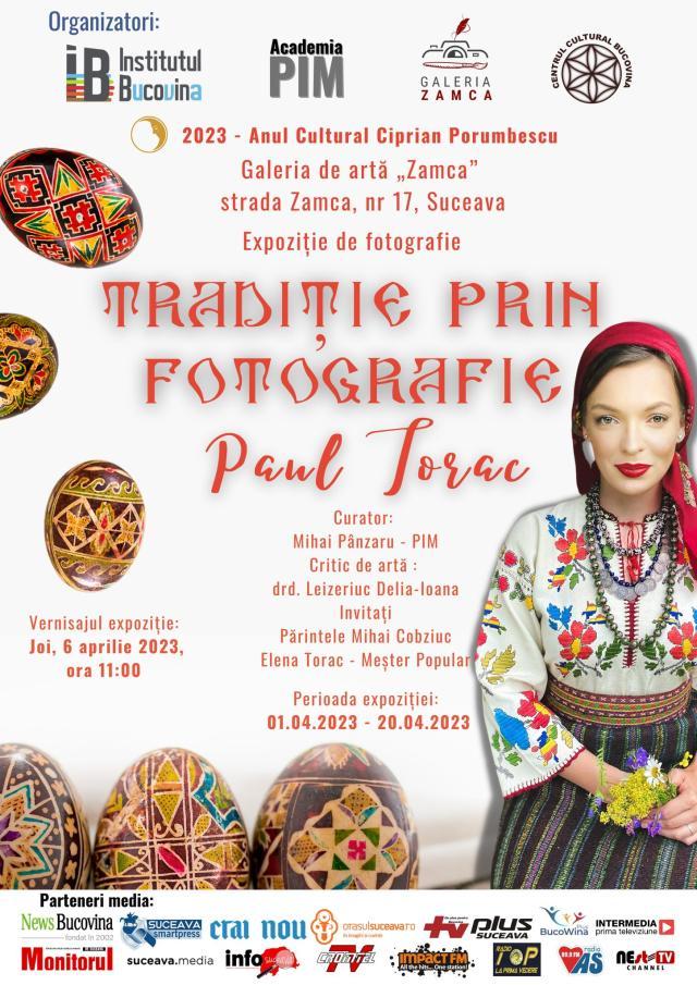 Expoziția „Tradiție prin fotografie” de Paul Torac, la Galeria de artă „Zamca”