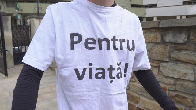 Tinerii ATOS pe biciclete, cu tricouri personalizate, la Marșul pentru viață, ediția a IV-a