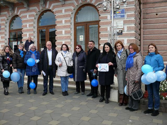 Marșul de Conștientizare a Autismului, la Fălticeni