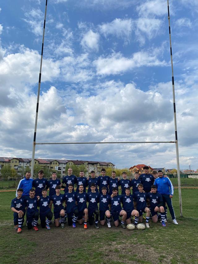 O nouă victorie clară a echipei de rugby U 17 a LPS Suceava