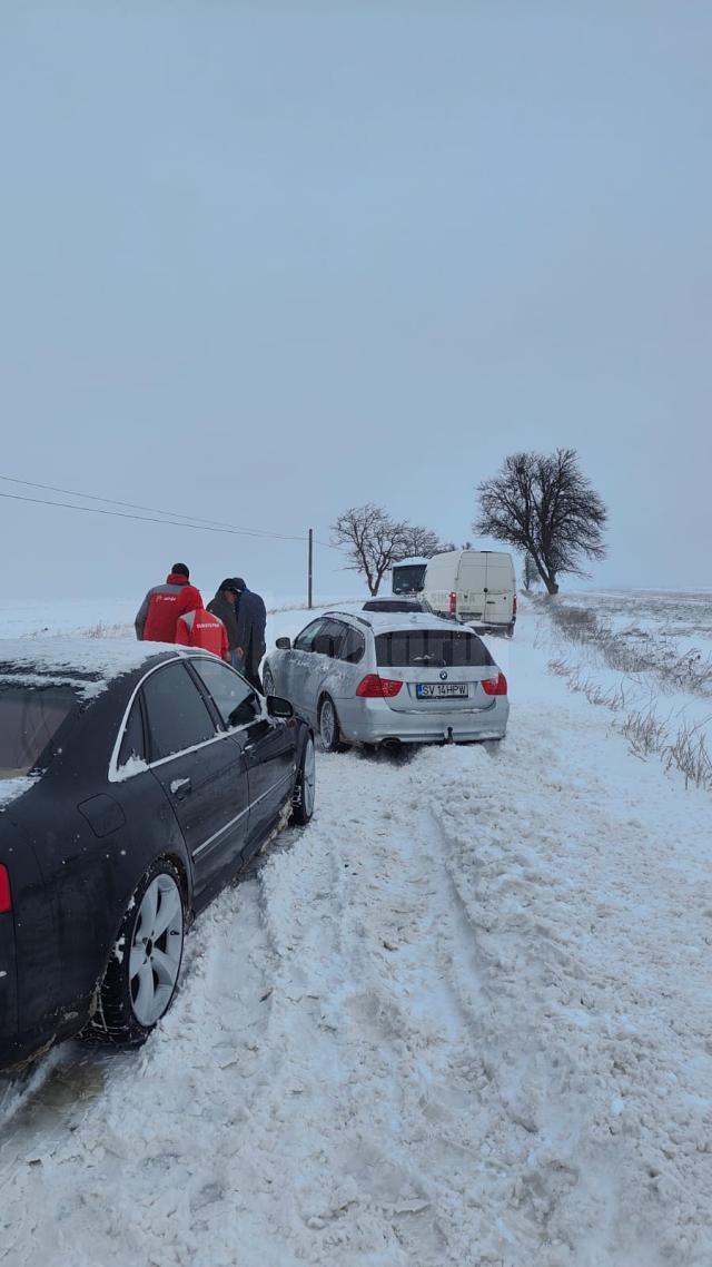 Trafic blocat între Iaslovăț și Milișăuți